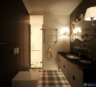 50-80小户型一室一厅卫生间装修效果图欣赏