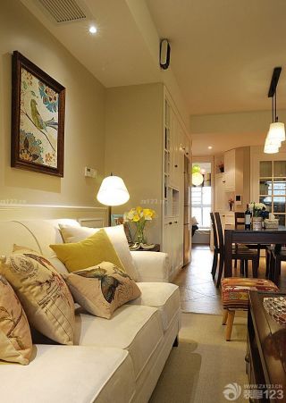 时尚美式乡村风格客厅美式沙发装修图片赏析