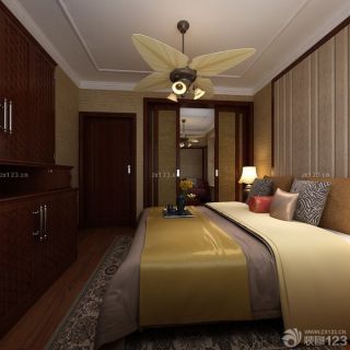2023东南亚风格室内卧室设计效果图