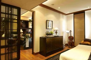 东南亚风格卧室实木家具图片
