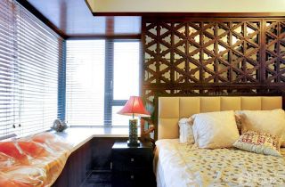最新东南亚风格室内床头柜装修图片
