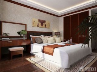 最新东南亚风格室内床设计图片