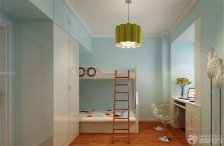 现代设计风格儿童房间布置案例