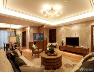 2023东南亚风格家装客厅设计效果图欣赏