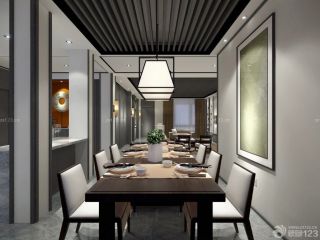 东南亚餐厅家具设计效果图欣赏