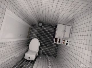 最新小卫生间瓷砖颜色搭配效果图