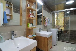 家庭浴室装修效果图大全2023图片