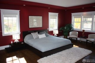 2023美式风格卧室双人床图片