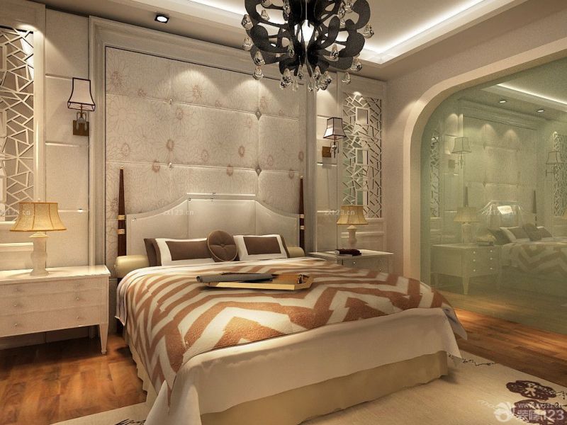 2025主卧室软包背景墙装修效果图