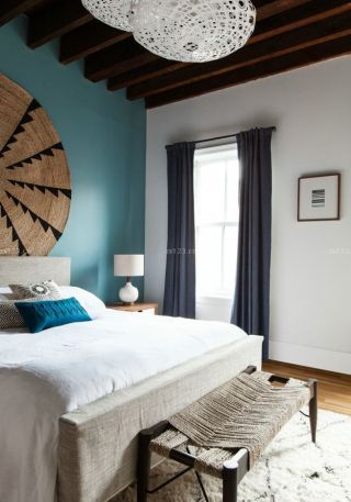 2023主卧室现代简约风格窗帘设计图片欣赏