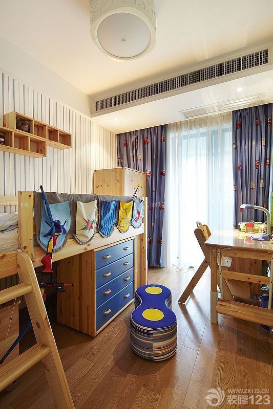 最新交换空间儿童房家具设计实景图大全