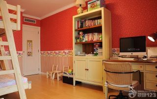 经典儿童房间创意组合家具设计效果图片