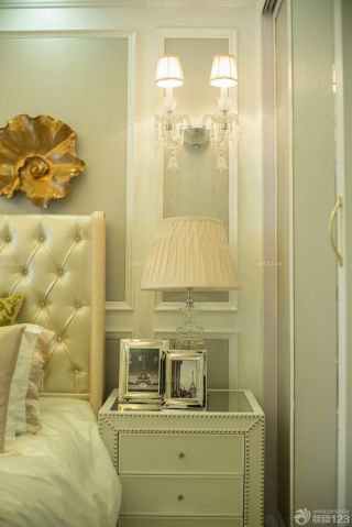 现代美式风格卧室灯装修效果图欣赏