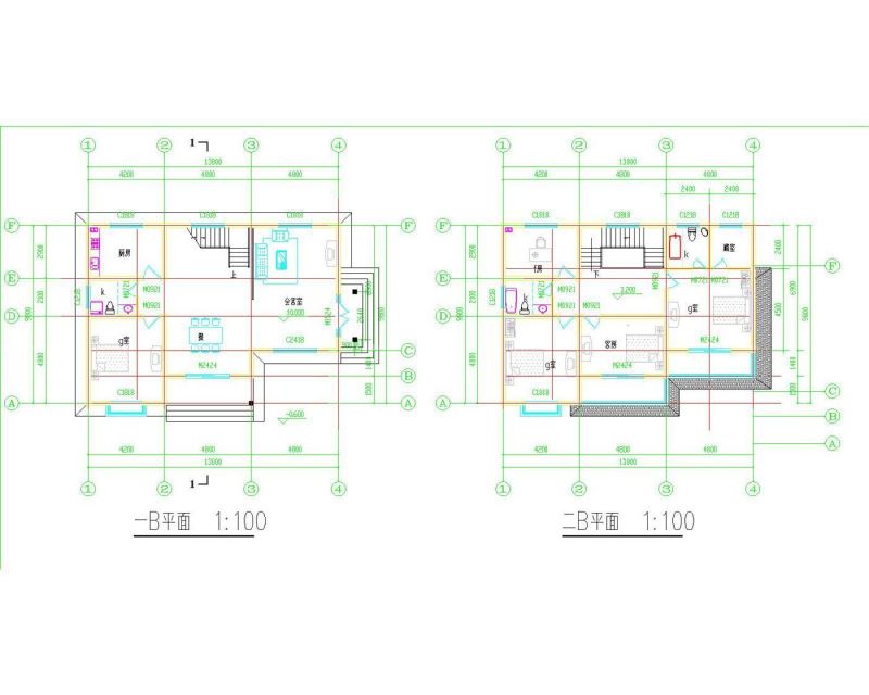 2023最新两层别墅平面图