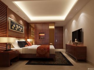 卧室现代中式家具设计效果图