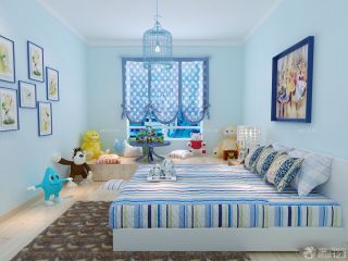 最新88平方小户型地中海风格儿童房装修图片