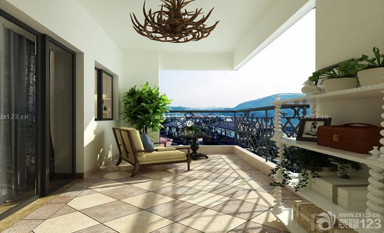 2025最新欧式风格阳台设计图片