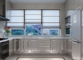 2023敞开式厨房烤漆橱柜装修实景图