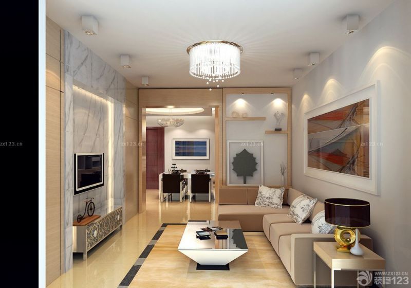 家装大客厅灯光设计大全2025