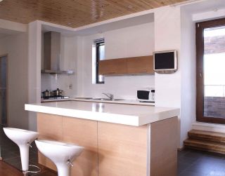 最新30平米公寓敞开式厨房装修效果图大全