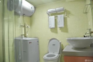 小户型酒店式公寓卫生间设计图 