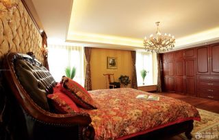 中式婚房12平米卧室装修实景图欣赏