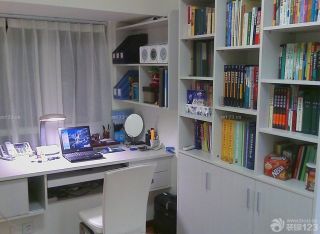 小户型一室改两室书房装修效果图大全