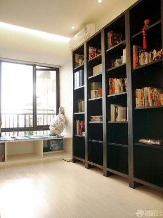 中式宜家家居小户型书房装修效果图片