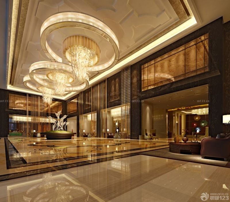 2025经典售楼处吊顶造型设计实景图