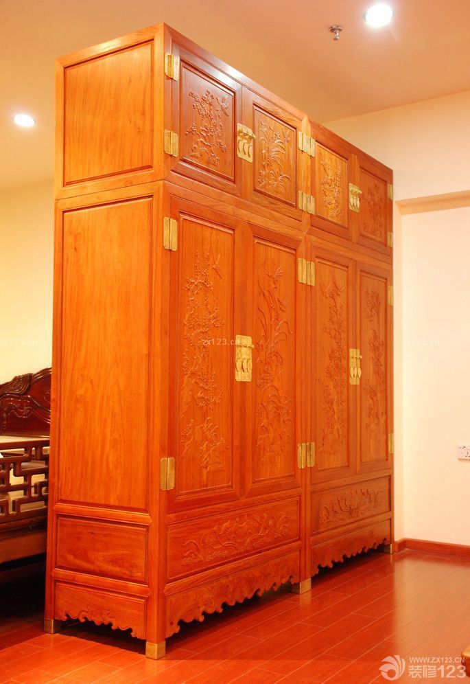 2025连天红红木家具储物柜装修图片欣赏