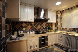 家装厨房仿古砖装修设计效果图欣赏
