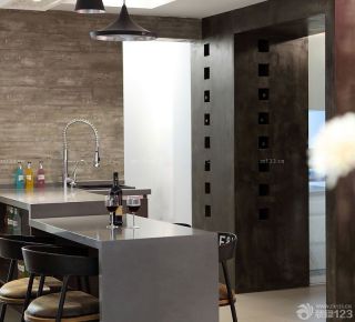 创意现代风格厨房门口设计效果图