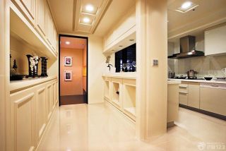 奢华敞开式厨房铝合金组合柜装修效果图欣赏