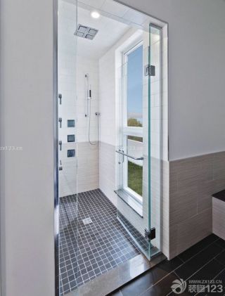 120平米房子浴室门槛石装修效果图片