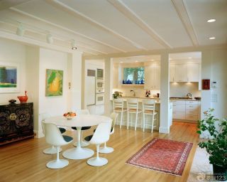2023小户型厨房客厅隔断设计案例图片