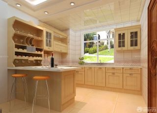 中式风格小户型厨房客厅隔断设计图片大全