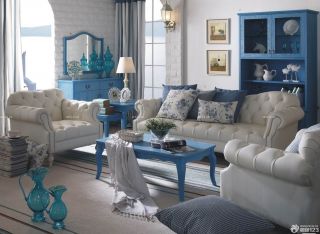 时尚小户型欧式沙发组合沙发装修效果图片大全