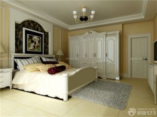三室两厅卧室索菲亚衣柜设计效果图欣赏