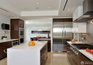 简欧风格小户型两室变三室厨房设计效果图