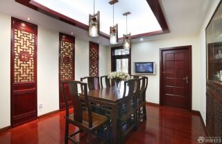 新中式风格家具美心木门设计图片