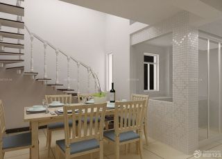2023现代风格房屋楼梯装修效果图