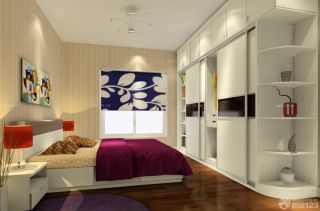 2023最新现代家装36平小户型收纳床装修案例大全