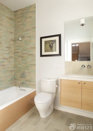 家装卫生间瓷砖铺贴装修效果图片欣赏