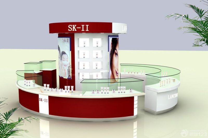 2025最新店面玻璃柜台设计效果图