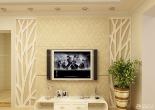 最新86平米小户型客厅电视柜装修案例