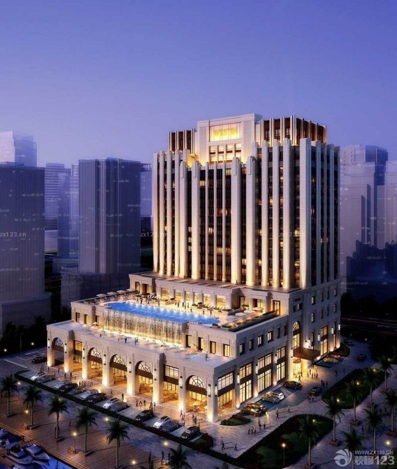 2025经典五星酒店外观设计案例图