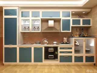 简约风格厨房西门子整体橱柜设计效果图欣赏