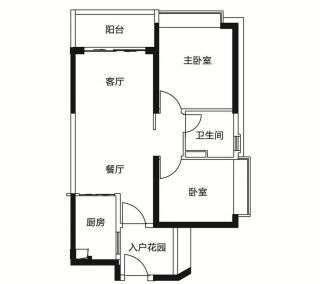 2023欧式风格房屋小户型平面图