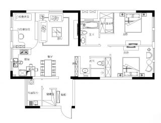 2023新中式风格房屋平面设计图片