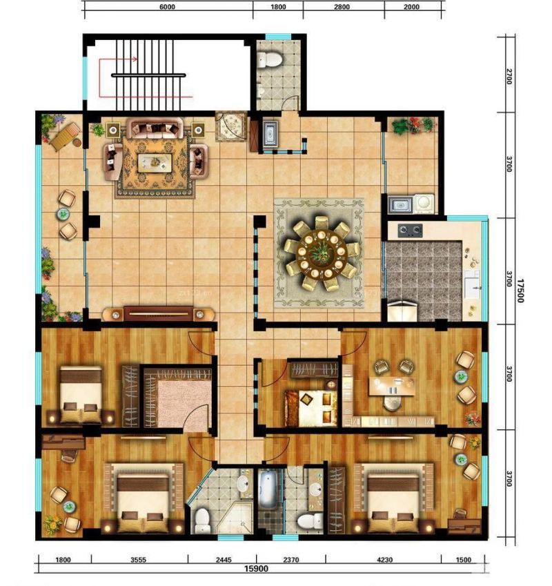 2023现代简约风格房屋平面图大全